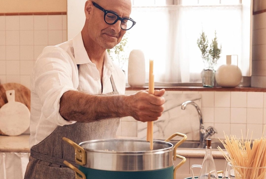 VegNews.StanleyTucci.GreenPan