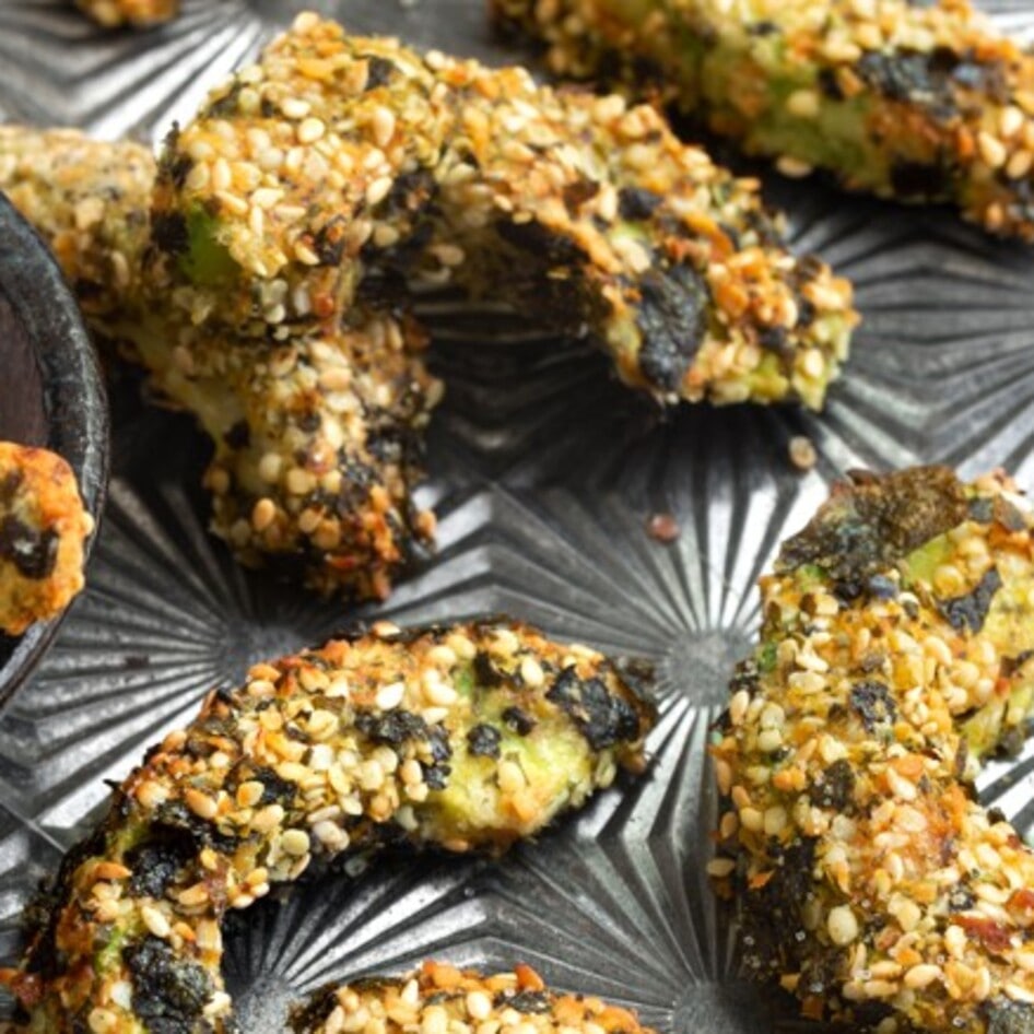 Baked Furikake Avocado Fries