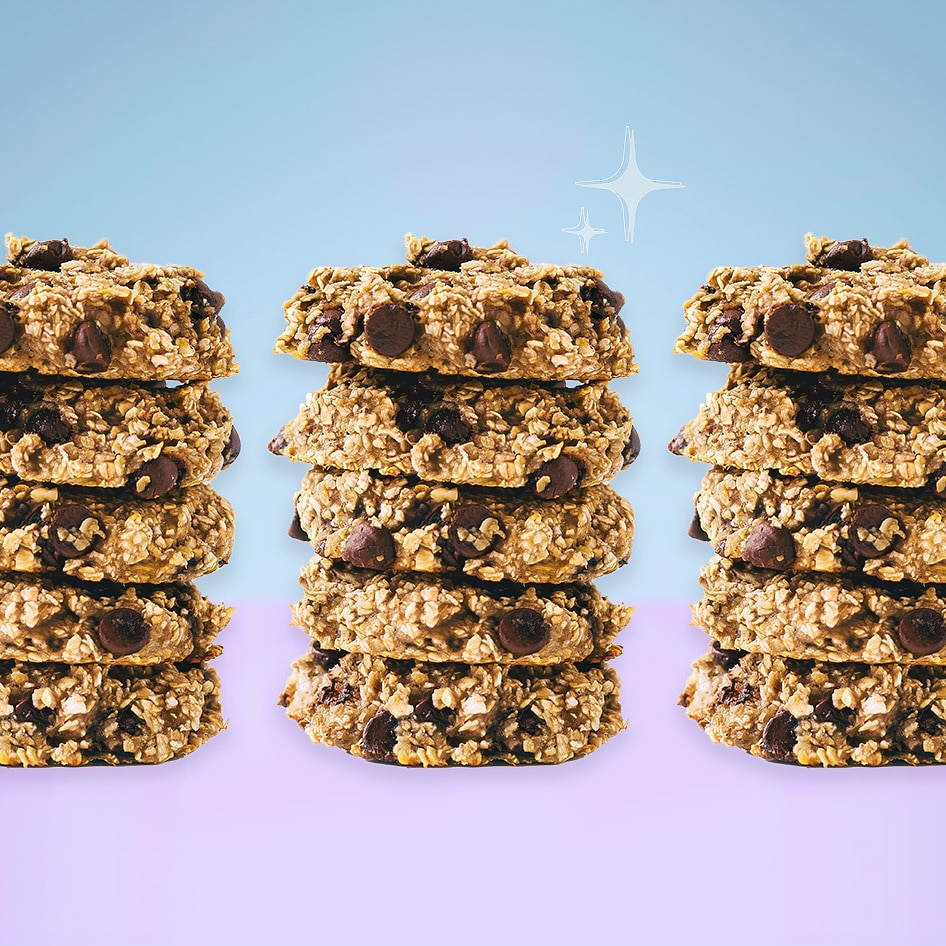 Chocolate Chip Banana Bread Breakfast Cookies