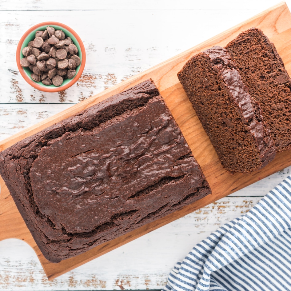 Double Chocolate Vegan Zucchini Bread