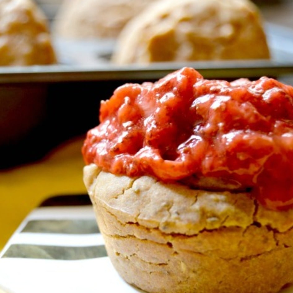 Vegan Chia Lemon Muffins