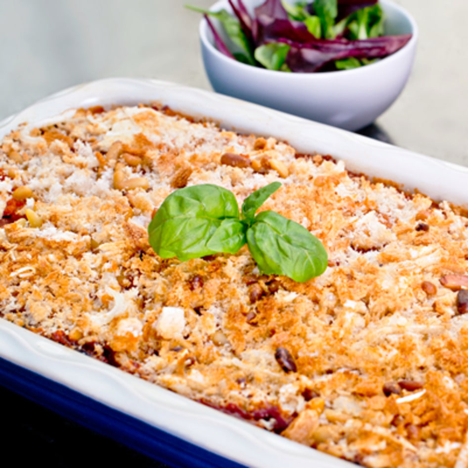 Vegan Parmigiana di Melanzane (Eggplant Parmigiana)