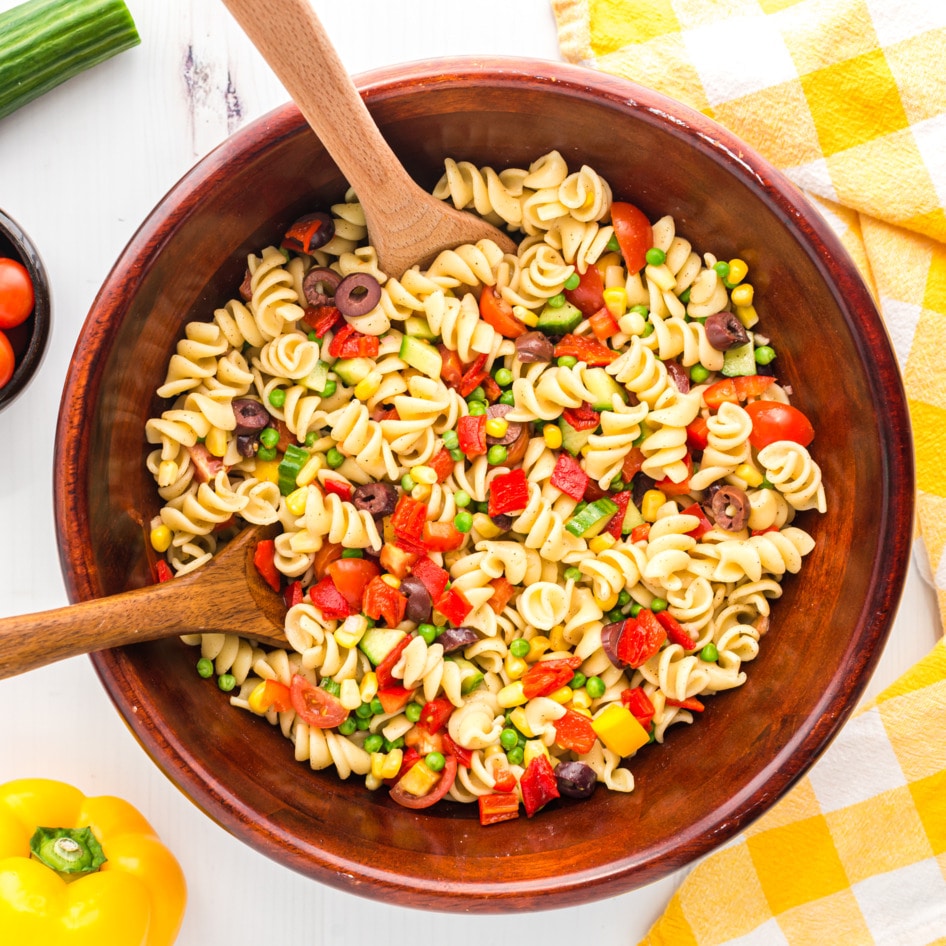 Picnic Pasta Salad With Italian Vinaigrette