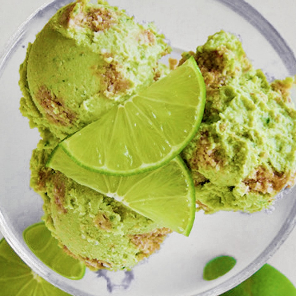 Coconut Cashew Key Lime Pie Ice Cream