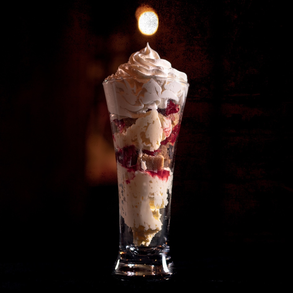 Dairy-Free Blood Orange Cheesecake Trifle