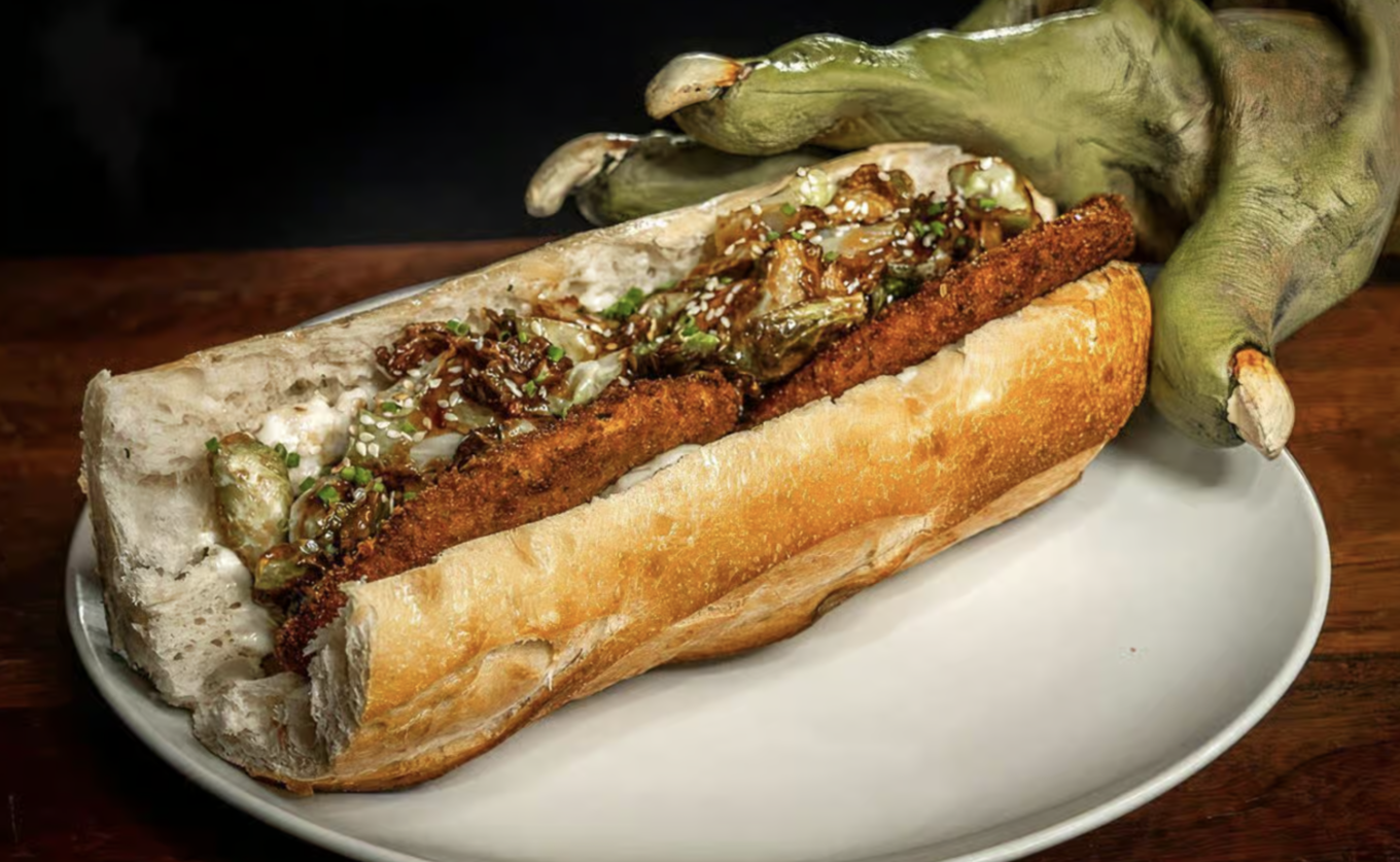 Monster Vegan hoagie